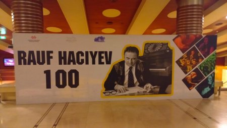 Xalq artisti Rauf Hacıyevin 100 illiyi qeyd olunub Xalq artisti Rauf Hacıyevin 100 illiyi qeyd olunub