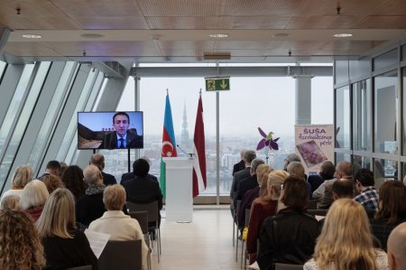 Latviyada “Şuşa – Azərbaycanın incisi” kitabının təqdimatı olub