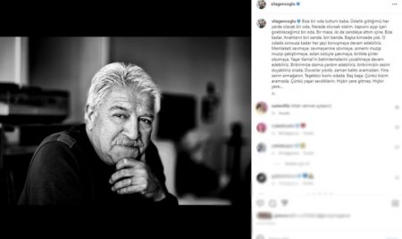 Atasını itirən məşhur müğənnidən təsirli paylaşım - FOTO Atasını itirən məşhur müğənnidən təsirli paylaşım - FOTO