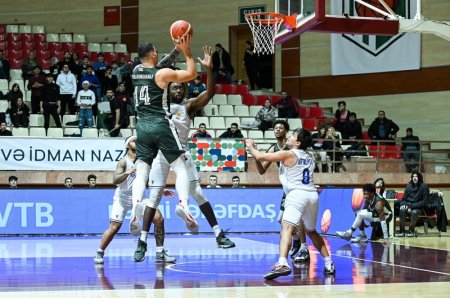 Azərbaycan Basketbol Liqasında 13-cü tura start verilib - FOTOLAR