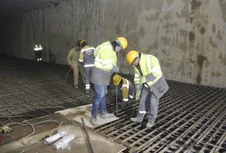 Metronun yeni tikilən stansiyasından FOTOLAR Metronun yeni tikilən stansiyasından FOTOLAR