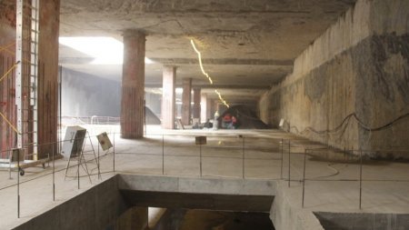Metronun yeni tikilən stansiyasından FOTOLAR Metronun yeni tikilən stansiyasından FOTOLAR