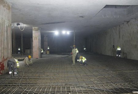 Metronun yeni tikilən stansiyasından FOTOLAR Metronun yeni tikilən stansiyasından FOTOLAR