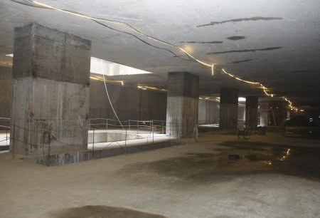 Metronun yeni tikilən stansiyasından FOTOLAR Metronun yeni tikilən stansiyasından FOTOLAR