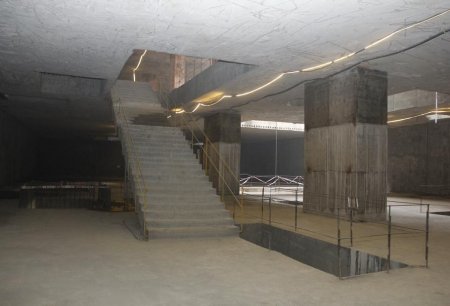 Metronun yeni tikilən stansiyasından FOTOLAR Metronun yeni tikilən stansiyasından FOTOLAR