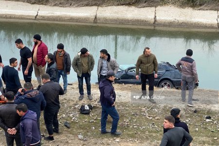 Azərbaycanda faciəvi qəza: 2 nəfər öldü, 1 nəfər yaralandı - FOTOLAR