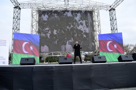 “Heydər Əliyev İli” çərçivəsində Dənizkənarı Milli Parkda konsert proqramı təşkil olunub FOTO