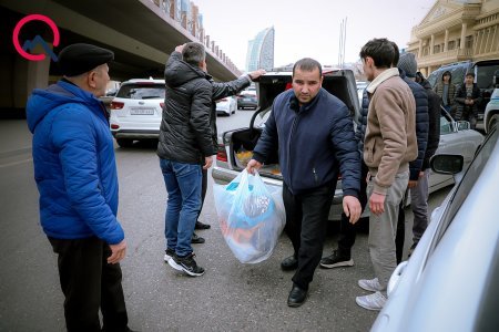 Yorğan gətirən kim, yemək gətirən kim... - FOTOLAR Yorğan gətirən kim, yemək gətirən kim... - FOTOLAR