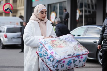 Yorğan gətirən kim, yemək gətirən kim... - FOTOLAR Yorğan gətirən kim, yemək gətirən kim... - FOTOLAR