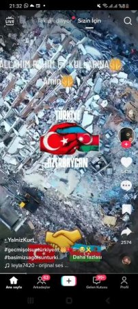 QIZBƏS QƏBƏLƏ: DƏHŞƏTİ GÖRDÜM.  ( Türkiyədə baş verən dağıdıcı zəlzələyə ) FOTO