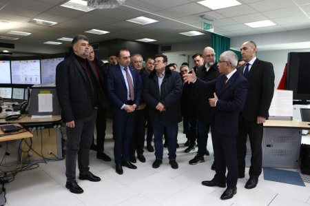 Rumıniya nümayəndə heyəti Səngəçal terminalında olub - FOTOLAR