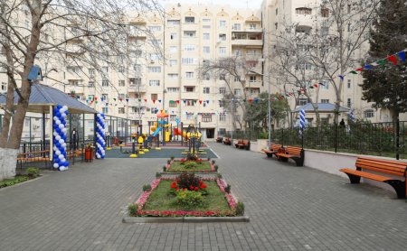 Leyla Əliyevanın iştirakı ilə növbəti “Bizim həyət”in açılışı olub - FOTOLAR Leyla Əliyevanın iştirakı ilə növbəti “Bizim həyət”in açılışı olub - FOTOLAR