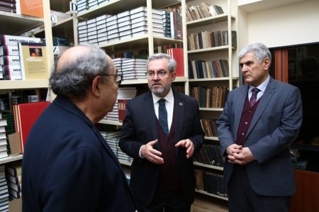 Ankara Universitetinin rektoru ADPU-da olub - FOTO Ankara Universitetinin rektoru ADPU-da olub - FOTO