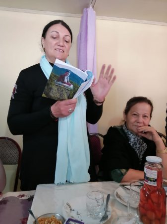 Bu gün "Qəbələnin səsi" ədəbi birliyin üzvü Mənsurə Ağayevanın "Mənim könül dünyam" adlı kitabının təqdimatı oldu - FOTOLAR