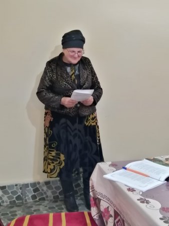 Bu gün "Qəbələnin səsi" ədəbi birliyin üzvü Mənsurə Ağayevanın "Mənim könül dünyam" adlı kitabının təqdimatı oldu - FOTOLAR