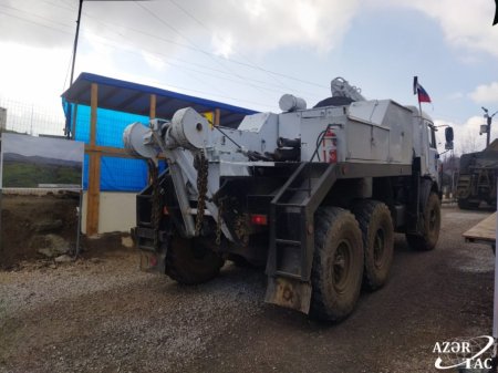 Laçın-Xankəndi yolu: Ötən gün ərzində 102 avtomobilin sərbəst hərəkəti təmin edilib - FOTOLAR