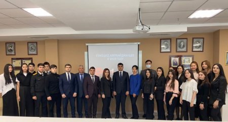 Aktauda Azərbaycanlıların Soyqırımı Günü ilə əlaqədar tədbir keçirilib - FOTOLAR Aktauda Azərbaycanlıların Soyqırımı Günü ilə əlaqədar tədbir keçirilib - FOTOLAR