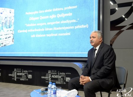 “Təhsildən səngərə, səngərdən əbədiyyətə…” kitabının təqdimatı olub - FOTOLAR