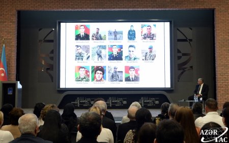 “Təhsildən səngərə, səngərdən əbədiyyətə…” kitabının təqdimatı olub - FOTOLAR