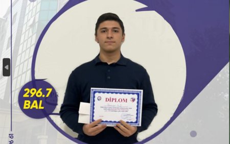 Buraxılış imtahanında ən yüksək balı o topladı - FOTO