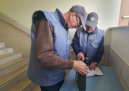 Respublika Seysmoloji Xidmət Mərkəzinin əməkdaşları Türkiyənin zəlzələ bölgəsində tədqiqatları davam etdirirlər - FOTO