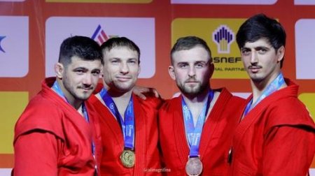 Samboçularımız Avropa çempionatında 4 medal qazanıblar - FOTO