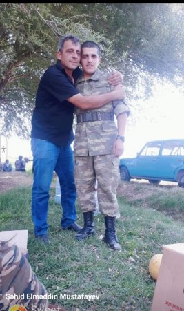 1 may günü Qəbələ rayon sakini şəhid Elməddin Mustafayevin doğum günüdür-FOTO