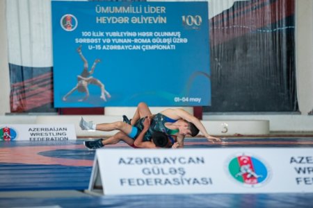 U-15 Azərbaycan çempionatı: Daha beş çəki dərəcəsində qaliblər bəlli olub - FOTO