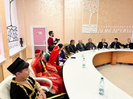 Stavropolda Heydər Əliyevin xatirə gecəsi keçirilib - FOTO -  VİDEO