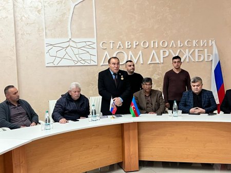 Stavropolda Heydər Əliyevin xatirə gecəsi keçirilib - FOTO -  VİDEO