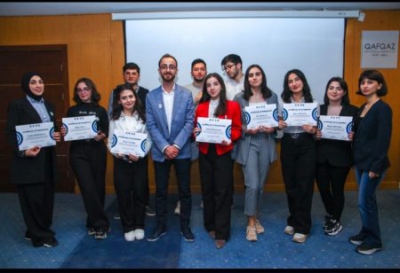 EOS Academy tərəfindən həyata keçirilən “School of Economics” layihəsi çərçivəsində 14 May 2023-cü il tarixində “Gənc İqtisadçılar Forumu 2023” baş tutdu. - FOTOLAR EOS Academy tərəfindən həyata keçirilən “School of Economics” layihəsi çərçivəsində 14 May 2023-cü il tarixində “Gənc İqtisadçılar Forumu 2023” baş tutdu. - FOTOLAR
