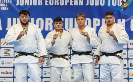 Cüdoçularımız Avropa Kuboku turnirində 3 medal qazanıb - FOTO Cüdoçularımız Avropa Kuboku turnirində 3 medal qazanıb - FOTO