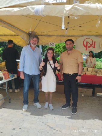  V ci Milli Kitab sərgisinin kitabsevərlər və oxucularla görüşünün son günü, yeni görüşlərədək - FOTOLAR