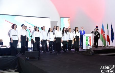 Bakıda İtaliyanın milli bayramı qeyd edilib - FOTOLAR