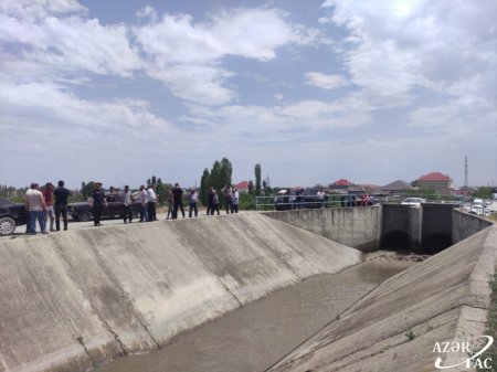 Xaçmazda 10 yaşlı məktəbli kanalda boğulub - FOTO