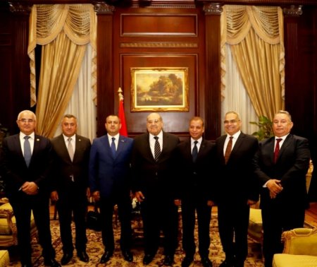 Vitse-spiker Adil Əliyev Misir Ərəb Respublikası Senatının sədri ilə görüşüb - FOTO