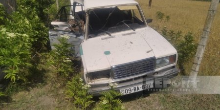 Azərbaycanda iki polis yaralandı - FOTO