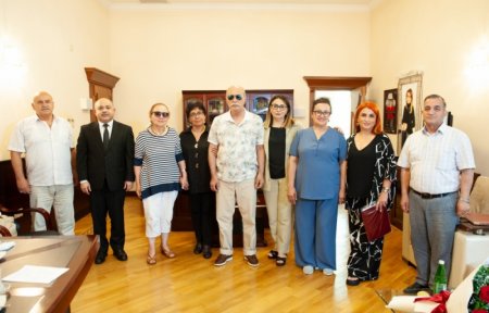 Xalq rəssamı Nazim Bəykişiyevin 75 illik yubileyi qeyd olunub - FOTO