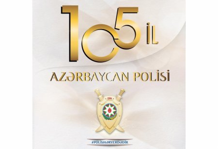 Daxili işlər naziri Azərbaycan Polisini təbrik edib - FOTO Daxili işlər naziri Azərbaycan Polisini təbrik edib - FOTO
