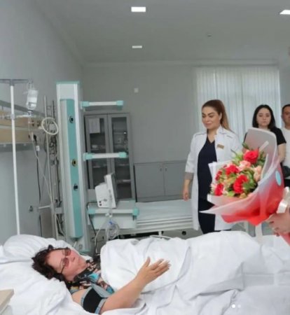 Xalq artisti xəstəxanaya yerləşdirildi - FOTOLAR