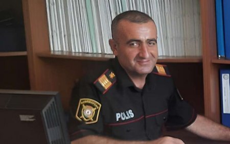 Azyaşlını xilas edərkən faciəli şəkildə ölən polisin görüntüsü - FOTO