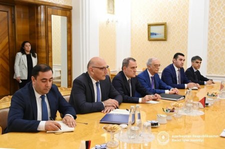 Üçtərəfli görüşdə nələr müzakirə olundu? - XİN məlumat yaydı - FOTOLAR