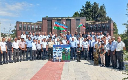 Bərdədə şəhid Ziya Quliyevin xatirəsi anılıb - FOTOLAR Bərdədə şəhid Ziya Quliyevin xatirəsi anılıb - FOTOLAR