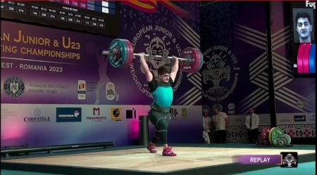 Atletimiz Avropa birinciliyində gümüş medal qazanıb - FOTO