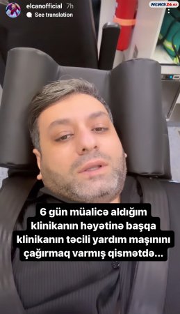 Elcan Rəsulovun vəziyyəti AĞIRLAŞDI - FOTO