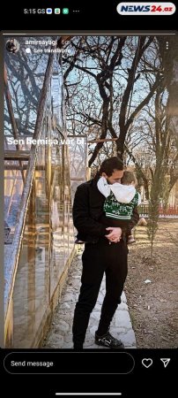 "Nikosayağı"nın həyat yoldaşından paylaşım: "Sən həmişə var ol" - FOTO