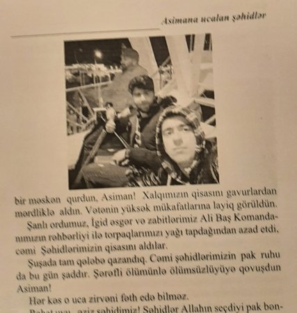 “ASİMANA UCALAN ŞƏHİDLƏR” - FOTOLAR “ASİMANA UCALAN ŞƏHİDLƏR” - FOTOLAR