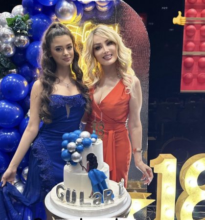 Xalq artisti qızının 18 yaşını qeyd etdi - FOTO