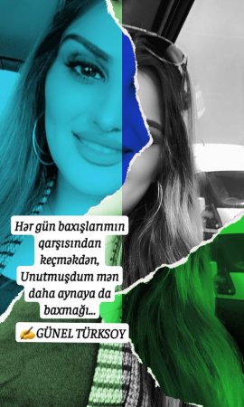 "GÖZƏL AYNAM" Müəllif : GÜNEL TÜRKSOY - FOTO