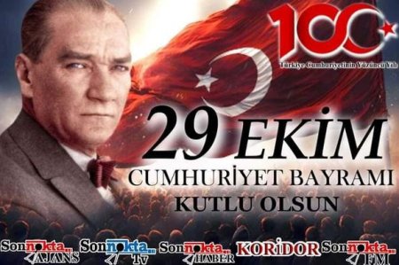 TÜRKİYE CÜMHURİYYƏTİ 100 İLLİYİ MÜBARƏK OLSUN. NEÇƏ 100 İLLİKLƏRƏ TÜRKİYƏ - FOTO